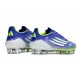 Crampons de Football Adidas F50 Elite SG Violet Rapide Blanc Ftwr Citron Lucide
