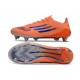 Crampons de Football Adidas F50 Elite SG Orange Bleu