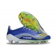 Crampons de Football Adidas F50 Elite SG Bleu Jaune