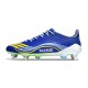 Crampons de Football Adidas F50 Elite SG Bleu Jaune