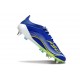 Crampons de Football Adidas F50 Elite SG Bleu Jaune