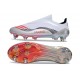 Adidas F50 Elite LL SG-Pro X Messi Blanc Ftwr Rouge Lucide Argent Mét
