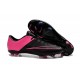 Nouvelle Chaussure de Football Nike Mercurial Vapor X FG Noir Hyper Rose