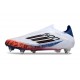 Adidas F50 Elite LL SG-Pro Blanc Noir Rouge Bleu