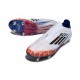 Adidas F50 Elite LL SG-Pro Blanc Noir Rouge Bleu