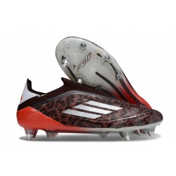 Adidas F50 Elite LL SG-Pro Marron Blanc Rouge