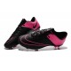 Nouvelle Chaussure de Football Nike Mercurial Vapor X FG Noir Hyper Rose