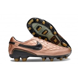 Nike Tiempo Legend X Elite FG Neuf Or Noir
