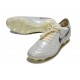 Nike Tiempo Legend X Elite FG Neuf Blanc Argent