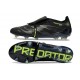 adidas Predator FT 25 Elite FG Core Noir Carbone Citron Lucide