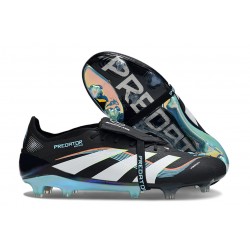 adidas Predator FT 25 Elite FG Noir Blanc Bleu