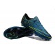 Chaussure de Football Hommes Nike Mercurial Vapor 10 FG Bleu Noir Volt