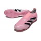adidas Predator Elite Sans Lacets FG Rose Noir