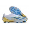 adidas Chaussures de Foot Nemeziz 19+ FG Bold Aqua Or Blanc