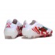 Chaussure Adidas F50 Elite FG Blanc Rouge Vert