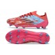Chaussure Adidas F50 Elite FG Rouge Bleu