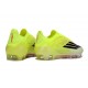 Chaussure Adidas F50 Elite FG Jaune Noir