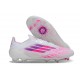 Chaussure Adidas F50 Elite FG Blanc Ftwr Rose Lucide