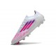 Chaussure Adidas F50 Elite FG Blanc Ftwr Rose Lucide