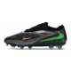 Chaussure Nike Phantom 6 Low Elite FG X EAFC Noir Cramoisi Vif