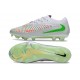 Chaussure Nike Phantom 6 Low Elite FG X EAFC Blanc Cramoisi Vif