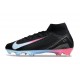 Nike Air Zoom Mercurial Superfly 10 Elite FG Noir Bleu Rose