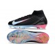Nike Air Zoom Mercurial Superfly 10 Elite FG Noir Bleu Rose