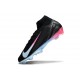 Nike Air Zoom Mercurial Superfly 10 Elite FG Noir Bleu Rose