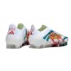 Adidas F50 Elite Laceless FG Blanc Vert Or