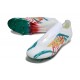 Adidas F50 Elite Laceless FG Blanc Vert Or