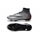Nouveau Chaussure de Football Nike Mercurial Superfly CR FG CR 500 Argenté Gris Noir Rouge