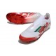 Crampon Adidas F50 Elite Sans Lacets FG Blanc Rouge Vert