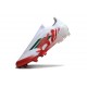 Crampon Adidas F50 Elite Sans Lacets FG Blanc Rouge Vert