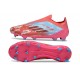 Crampon Adidas F50 Elite Sans Lacets FG Rouge Azul