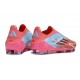 Crampon Adidas F50 Elite Sans Lacets FG Rouge Azul