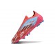 Crampon Adidas F50 Elite Sans Lacets FG Rouge Azul