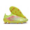 Crampon Adidas F50 Elite Sans Lacets FG Jaune Rouge