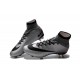 Nouveau Chaussure de Football Nike Mercurial Superfly CR FG CR 500 Argenté Gris Noir Rouge