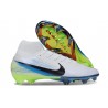 Nike Air Zoom Mercurial Superfly 10 Elite FG Blanc Bleu