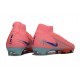Nike Air Zoom Mercurial Superfly 10 Elite FG Rose Bleu