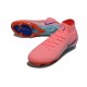 Nike Air Zoom Mercurial Superfly 10 Elite FG Rose Bleu
