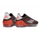 Crampon Adidas F50 Elite Sans Lacets FG Marron Argent