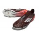 Crampon Adidas F50 Elite Sans Lacets FG Marron Argent