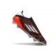 Crampon Adidas F50 Elite Sans Lacets FG Marron Argent