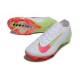Crampons de football Nike Mercurial Vapor 16 Elite FG Blanc Rouge Vert