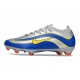 Crampons de football Nike Mercurial Vapor 16 Elite FG Bleu Gris