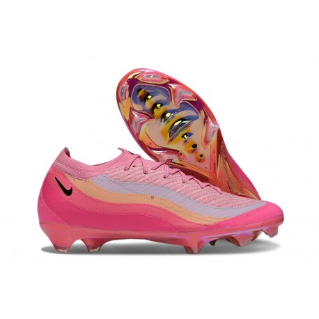 Crampons de football Nike Mercurial Vapor 16 Elite FG Air Max 95 Rose