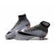 Nouveau Chaussure de Football Nike Mercurial Superfly CR FG CR7 500 Argenté Gris Noir Or