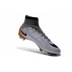 Nouveau Chaussure de Football Nike Mercurial Superfly CR FG CR7 500 Argenté Gris Noir Or