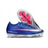 Nike Air Zoom Mercurial Vapor XVI Elite FG Bleu Rose Argent
